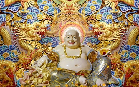 Tranh dán tường phật giáo T321-378